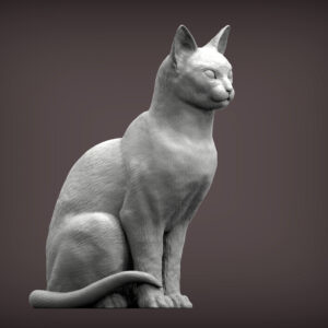 3D-Katze